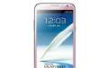 Samsung Galaxy Note II: fotos del modelo en rosa