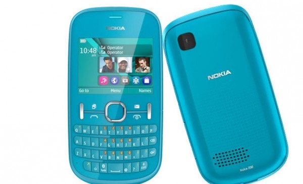 Nokia Asha 200 rosa azul